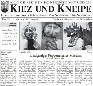 Artikel aus: Kiez und Kneipe, Stadtteil-magazin Neukölln